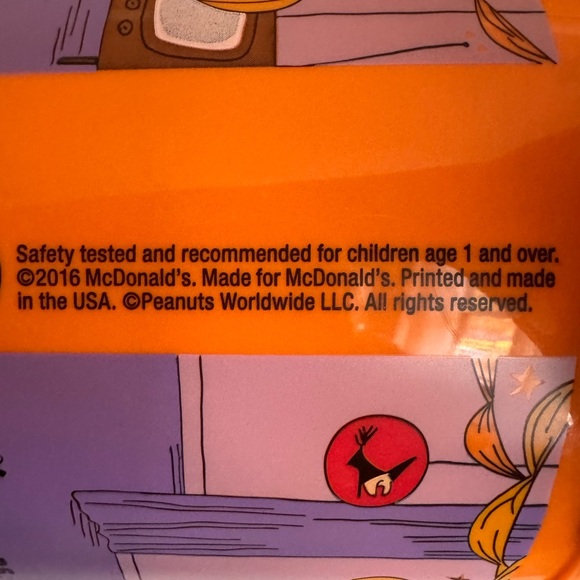 McDonald's Peanuts Charlie Brown 50th Anniversary Halloween Happy Meal Bucket - Picture 2 of 12